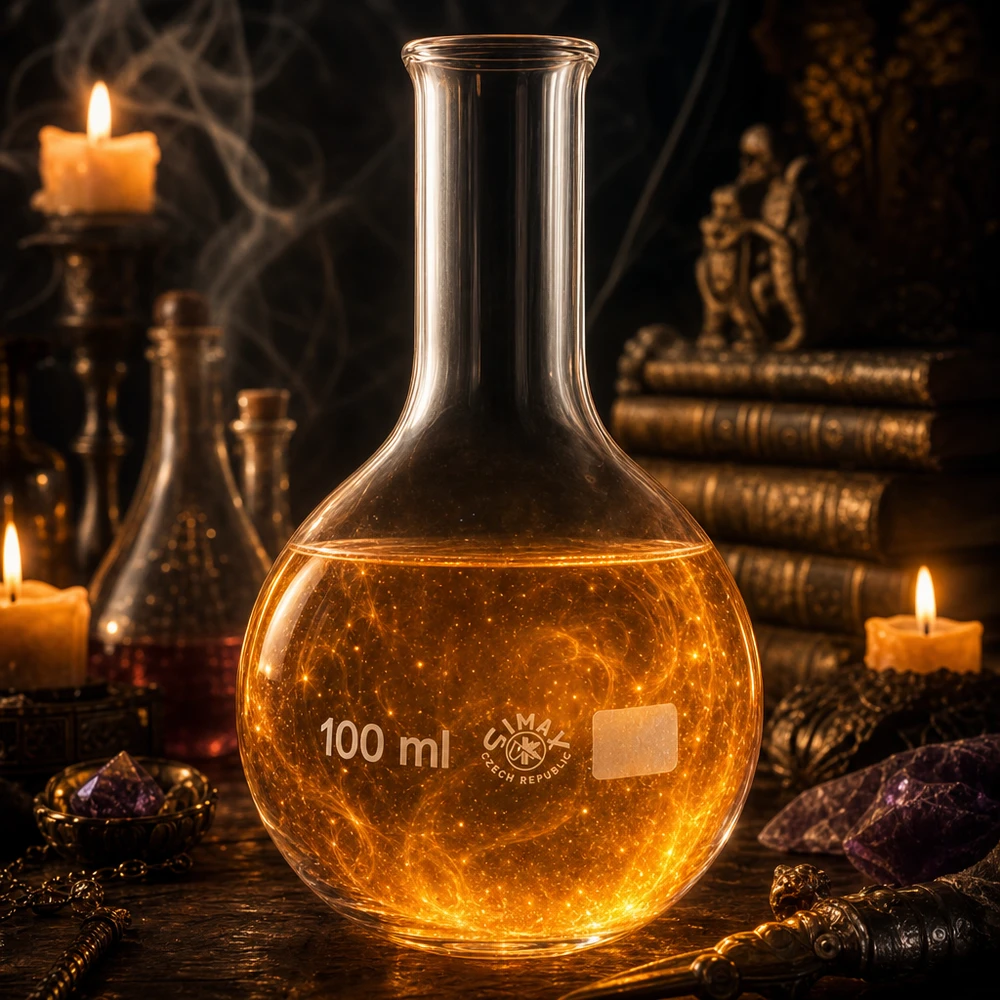 Stehkolben 100ml Enghals aus Borosilikatglas für professionelle Laboranwendungen bei Pacadura.de