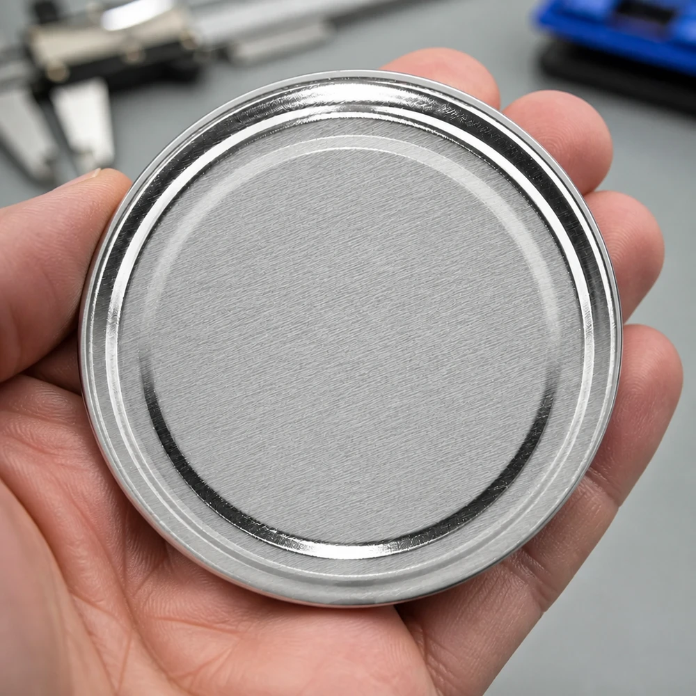 58mm TO58 BasicSeal Twist-Off Deckel silber Weißblech Einmachdeckel Großhandel Pacadura