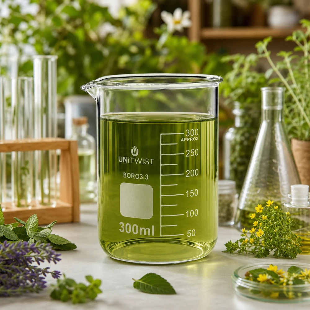 Becherglas 300ml Borosilikat niedrige Form UNiTWIST für professionellen Laboreinsatz im Fachhandel