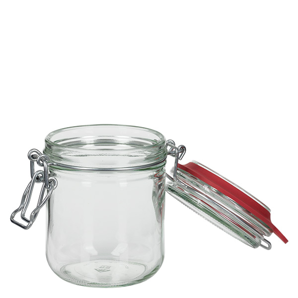 400ml Vorratsglas mit Gummiring und Bügelverschluss UNiTWIST