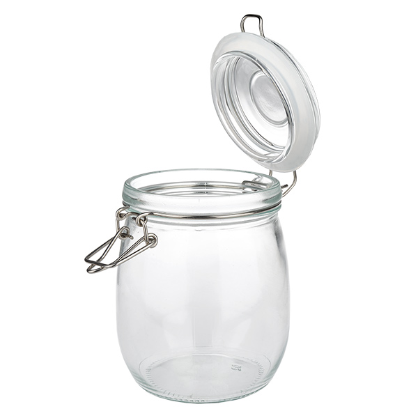 750ml Vorratsglas mit Silikonring und Bügelverschluss UNiTWIST