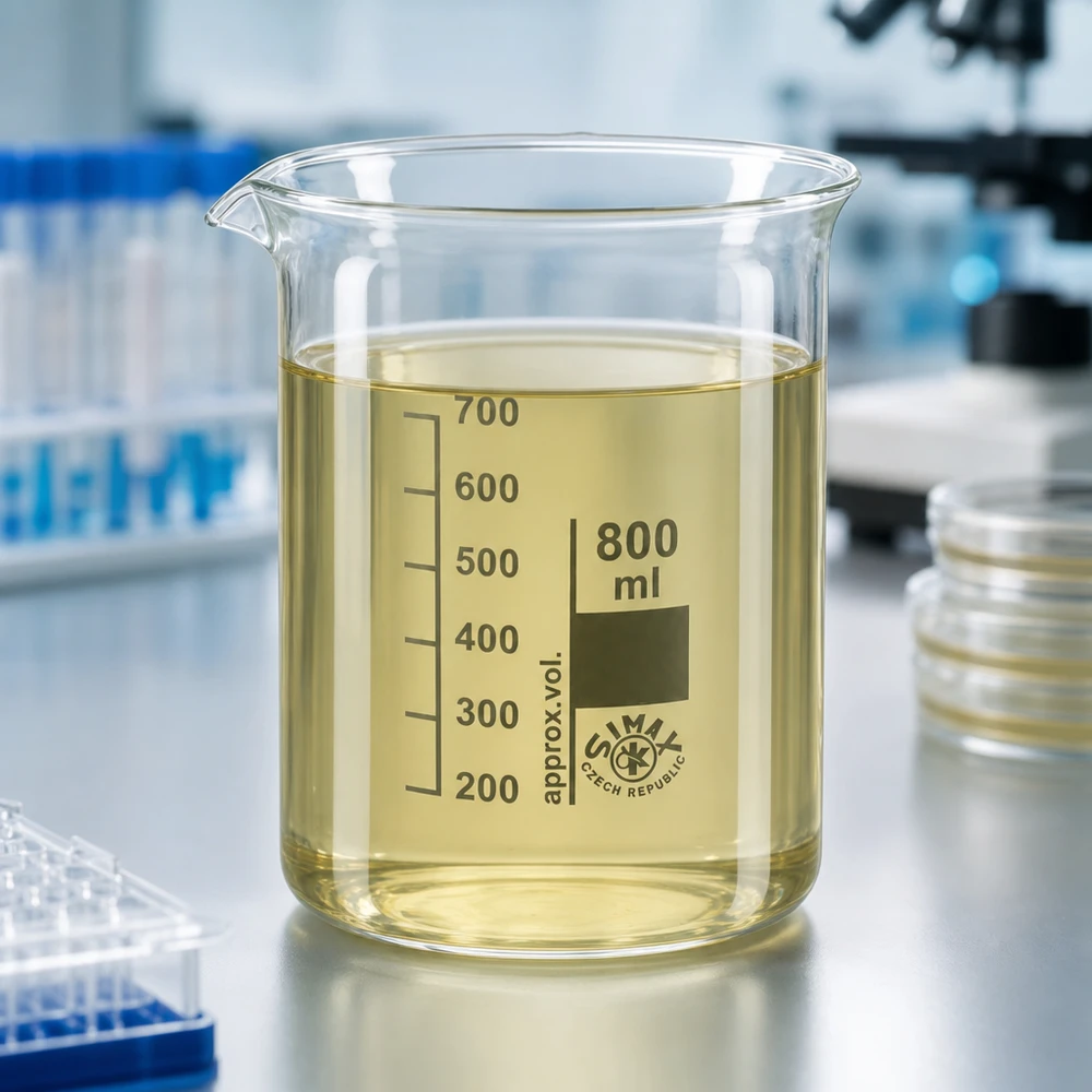 Becherglas 800ml aus Borosilikatglas niedrige Form für professionelle Laboranwendungen bei Pacadura.de