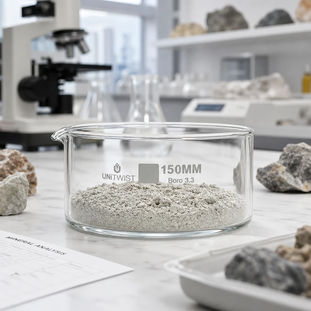 Kristallisierschale ø150mm Borosilikatglas UNiTWIST Kristallisierschale 150mm Borosilikatglas Boro 3.3 UNiTWIST für professionelle Laboranwendungen Mineralanalyse