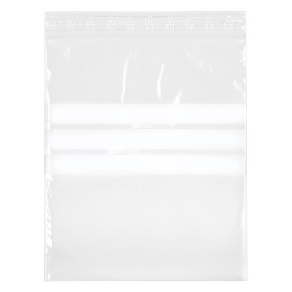 PolyZip mit Schreibfeld (100er Pack) 90x110mm/50µm