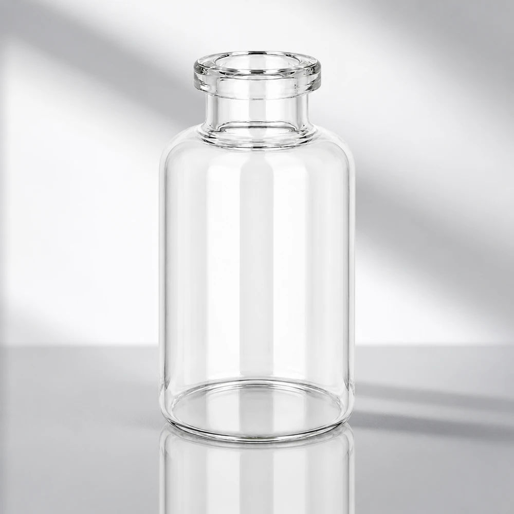 Injektionsflasche Klarglas 30ml Injektionsflasche Klarglas 30ml für pharmazeutischen Einsatz transparentes Borosilikatglas Pacadura