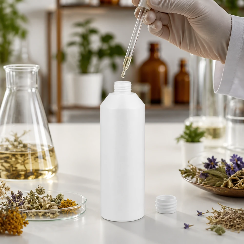 Apothekenflasche HDPE 250ml weiß, ohne Verschluss Apothekenflasche HDPE 250ml weiß ohne Verschluss für professionelle Labor- und Pharmaanwendungen