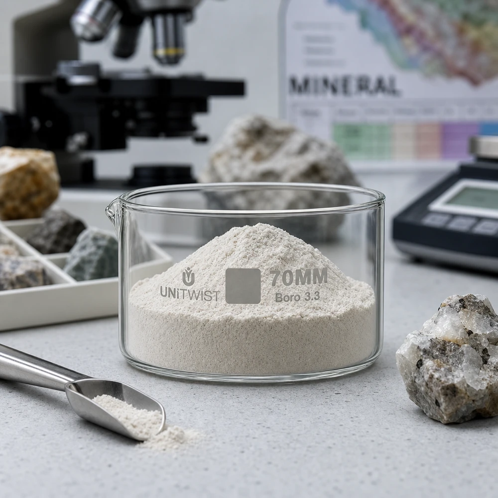 Kristallisierschale ø70mm Borosilikatglas UNiTWIST Kristallisierschale 70mm Borosilikatglas Boro 3.3 UNiTWIST für professionelle Laboranwendungen