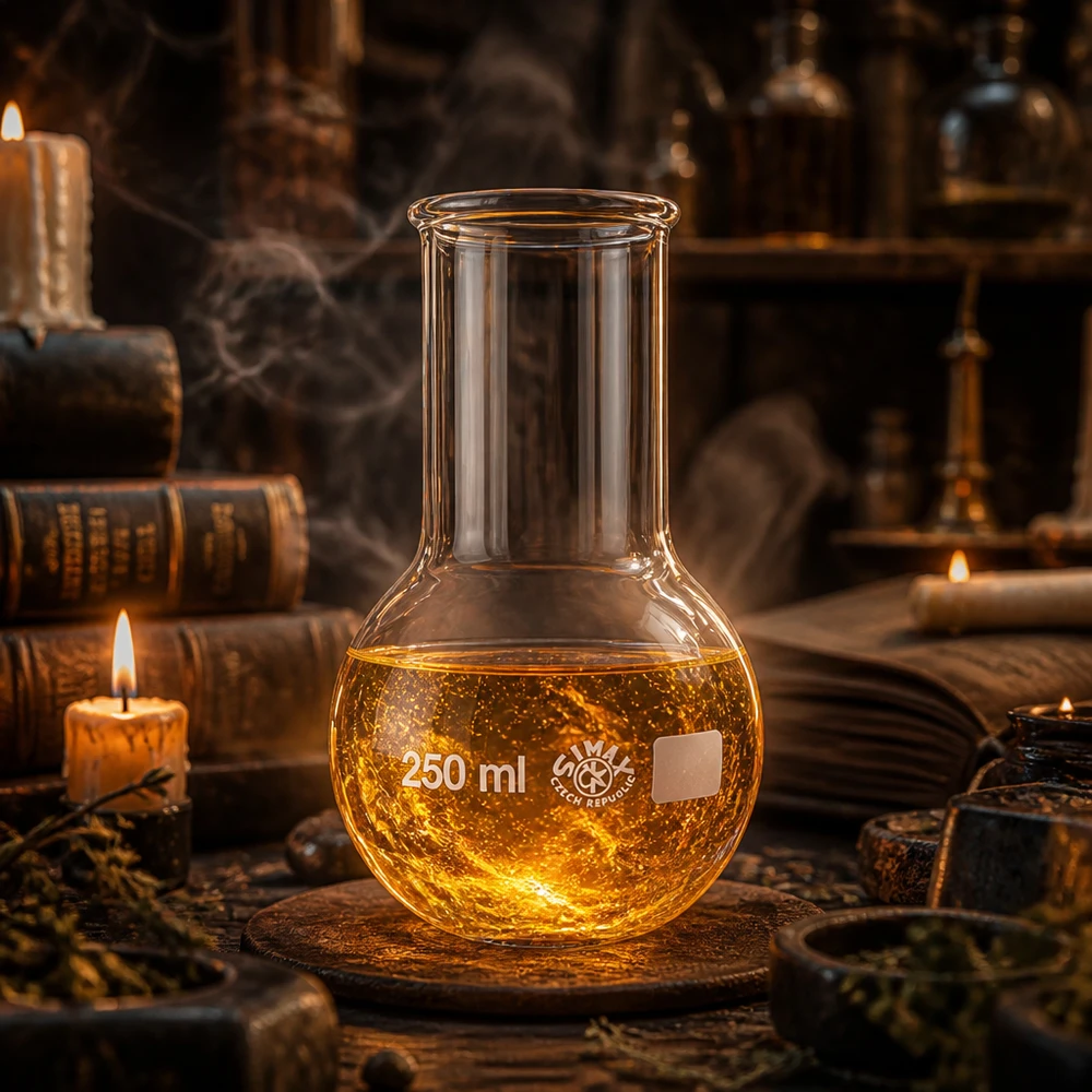 Rundkolben 250ml Weithals Borosilikatglas für professionelle Laboranwendungen und gewerbliche Nutzung