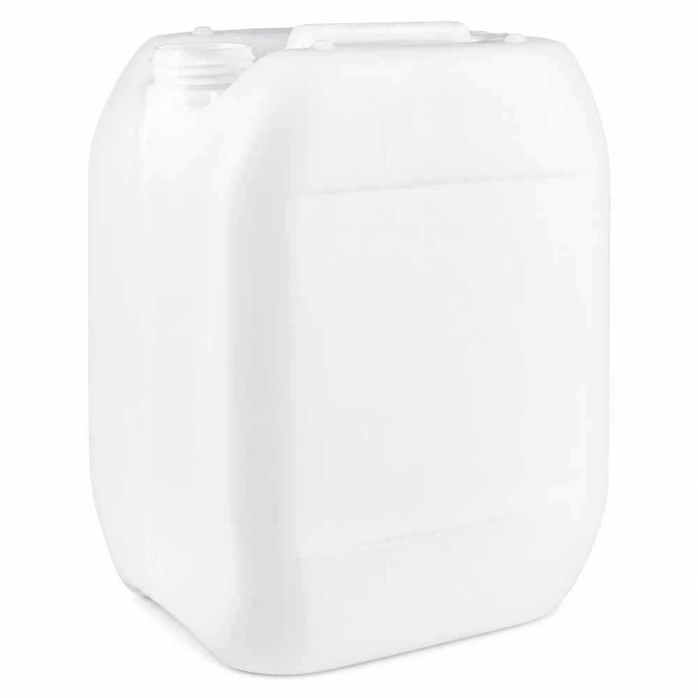 Kanister 10 Liter ohne Verschluss Weißer HDPE-Kanister 10 Liter ohne Verschluss für gewerblichen Einsatz Pacadura