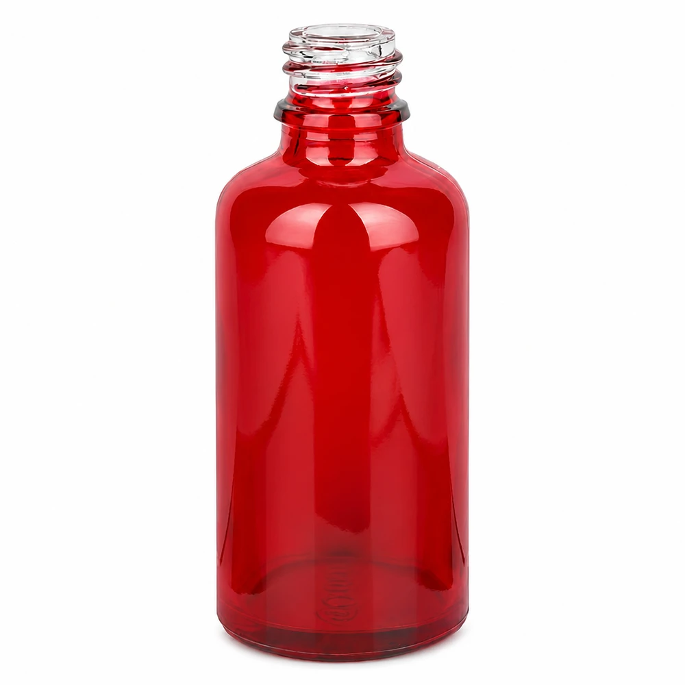 50ml Apothekenflasche RedLine UT18/50 UNiTWIST 50ml Apothekerflasche RedLine aus rotem Glas UT18/50 UNiTWIST für professionelle Anwendung