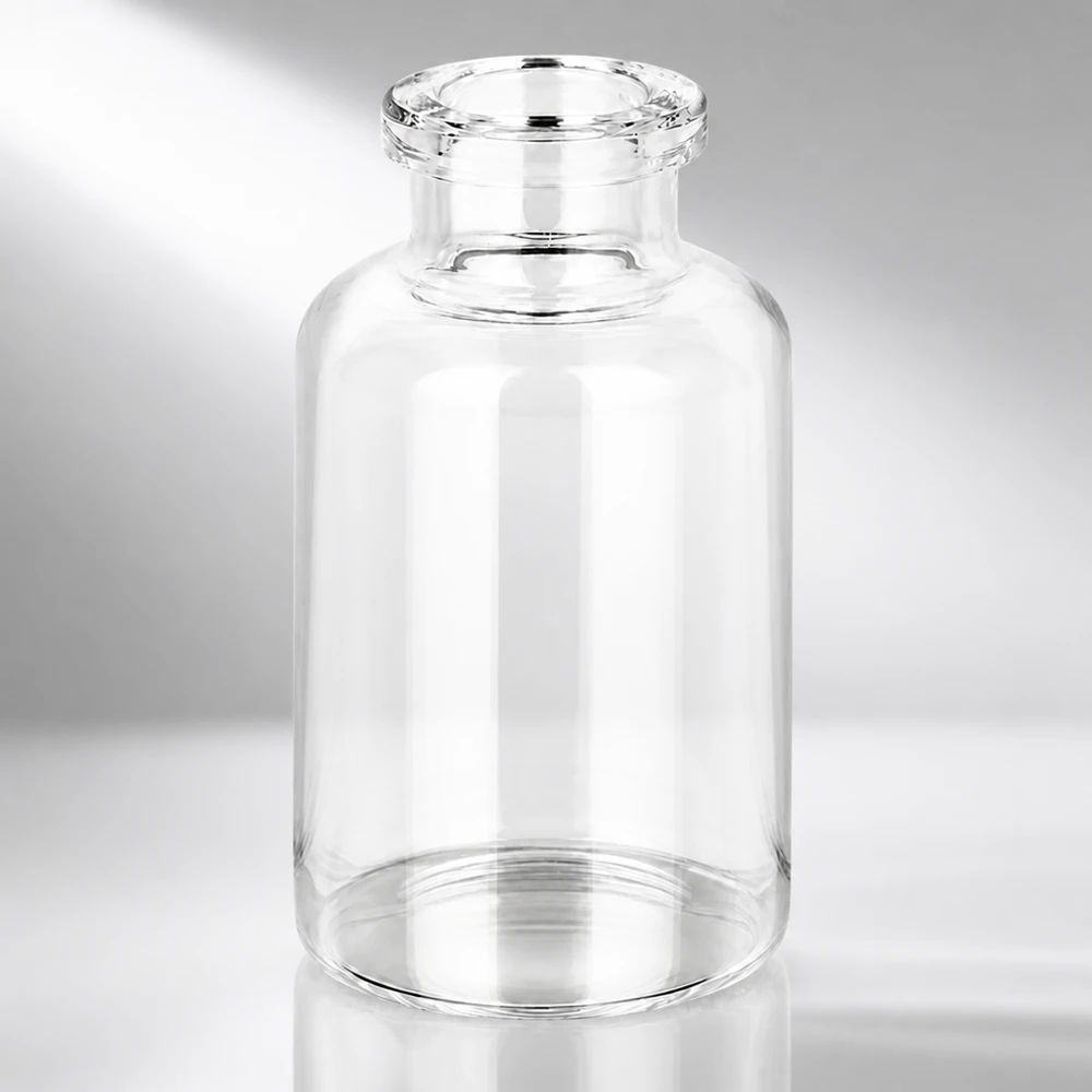Injektionsflasche Klarglas 20ml Injektionsflasche Klarglas 20ml für pharmazeutischen Einsatz leere Sterilflasche aus Borosilikatglas