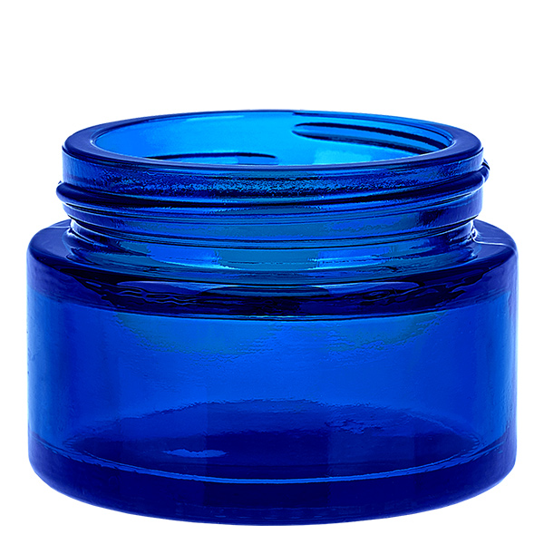 Glastiegel 30ml blau mit Einlegedeckel UNiTWIST Glastiegel 30ml blau mit Einlegedeckel UNiTWIST