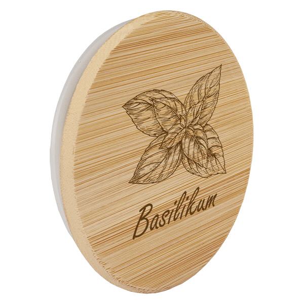 Holzdeckel "Basilikum" für WECK RR60