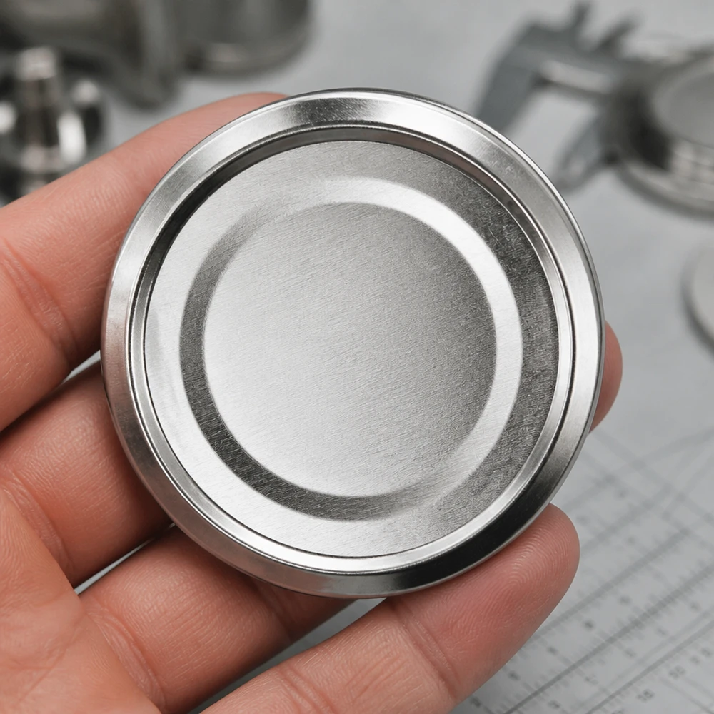 58mm BasicSeal Deckel silber (TO58deep) UNiTWIST 58mm Einmachdeckel TO58deep silber BasicSeal Metalldeckel für gewerbliches Abfüllen UNiTWIST Pacadura