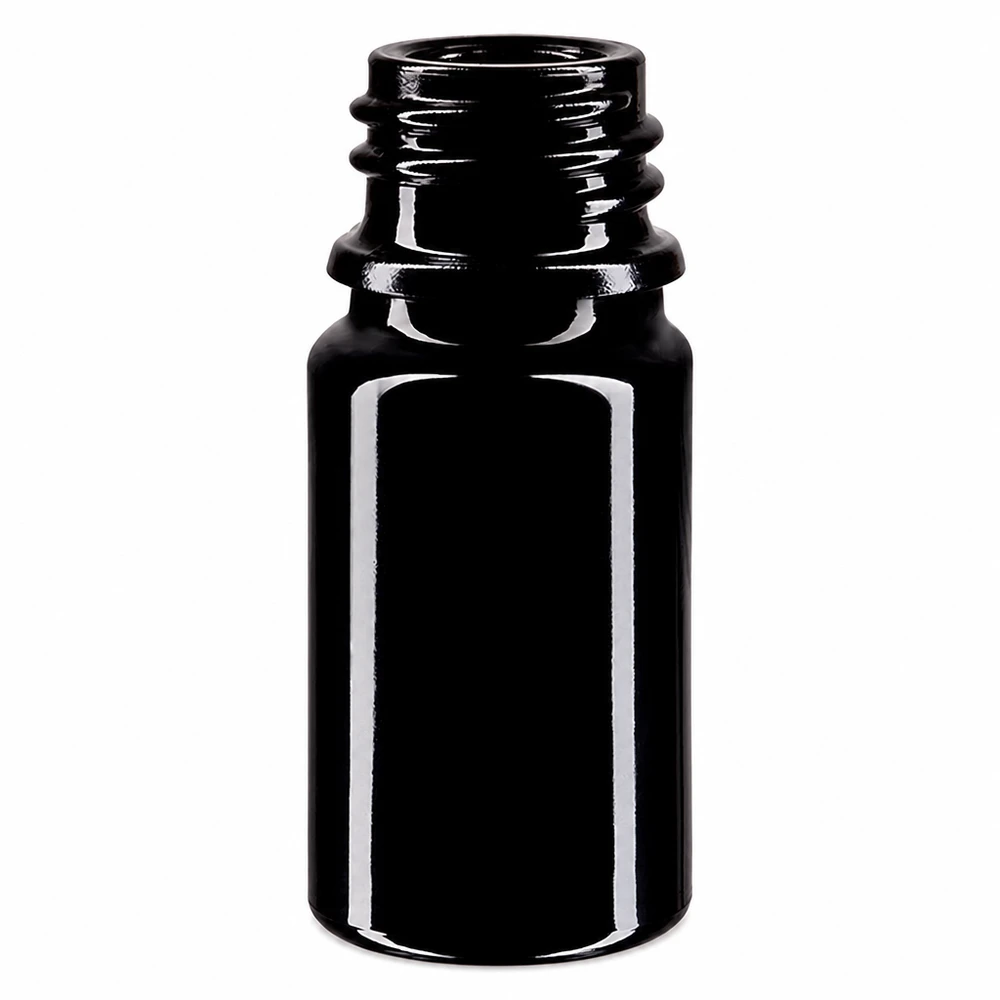 Violettglas Flasche 5ml DIN 18 (Mironglas) 5ml Tropfflasche Orion aus Violettglas Miron für professionelle Anwendung im Fachhandel bei Pacadura