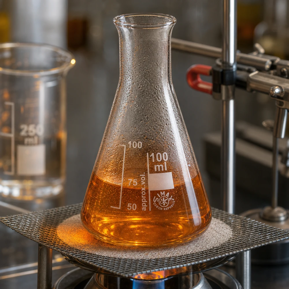 Erlenmeyerkolben 100ml Enghals Erlenmeyerkolben 100ml Enghals aus Borosilikatglas für professionelle Laboranwendungen bei Pacadura.de
