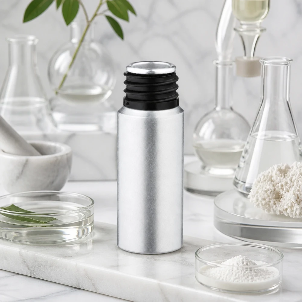 20ml gebeizte Aluminiumflasche für professionelle Kosmetik und Pharmazie im Fachhandel Pacadura