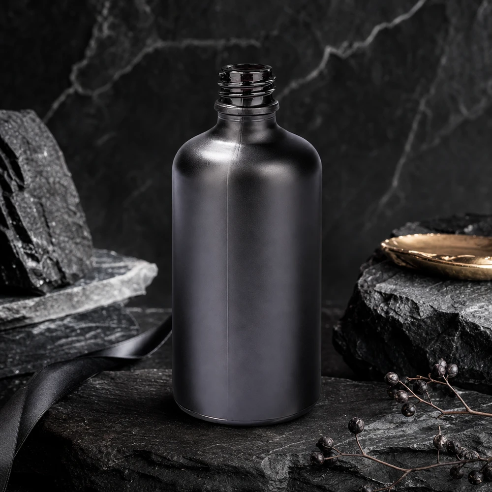 100ml Apothekerflasche BlackLine UT18/100 UNiTWIST 100ml Apothekerflasche BlackLine UT18/100 UNiTWIST schwarz matt für professionelle Anwendung Pacadura Fachhandel