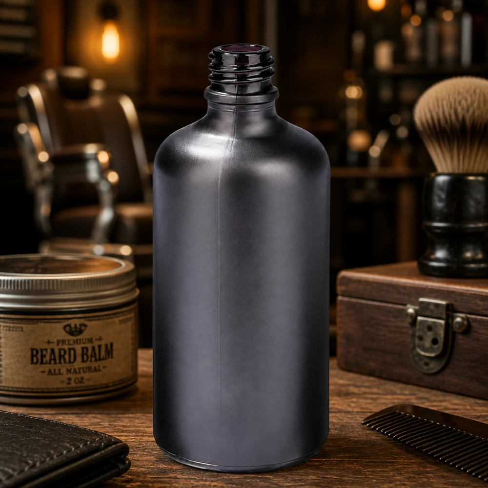 100ml Apothekerflasche BlackLine UT18/100 UNiTWIST schwarz matt für professionelle Anwendung Pacadura Fachhandel