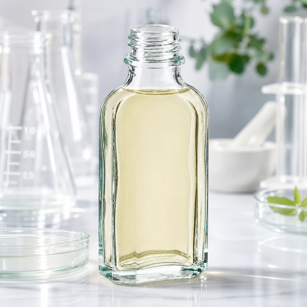 50 ml Meplatflasche klar DIN22 50 ml Meplatflasche klar DIN22 aus Glas für professionelle Abfüllung im Fachhandel
