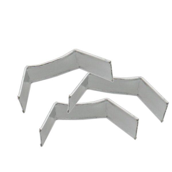 1 U-Clip aus Papier, Länge 40, silber