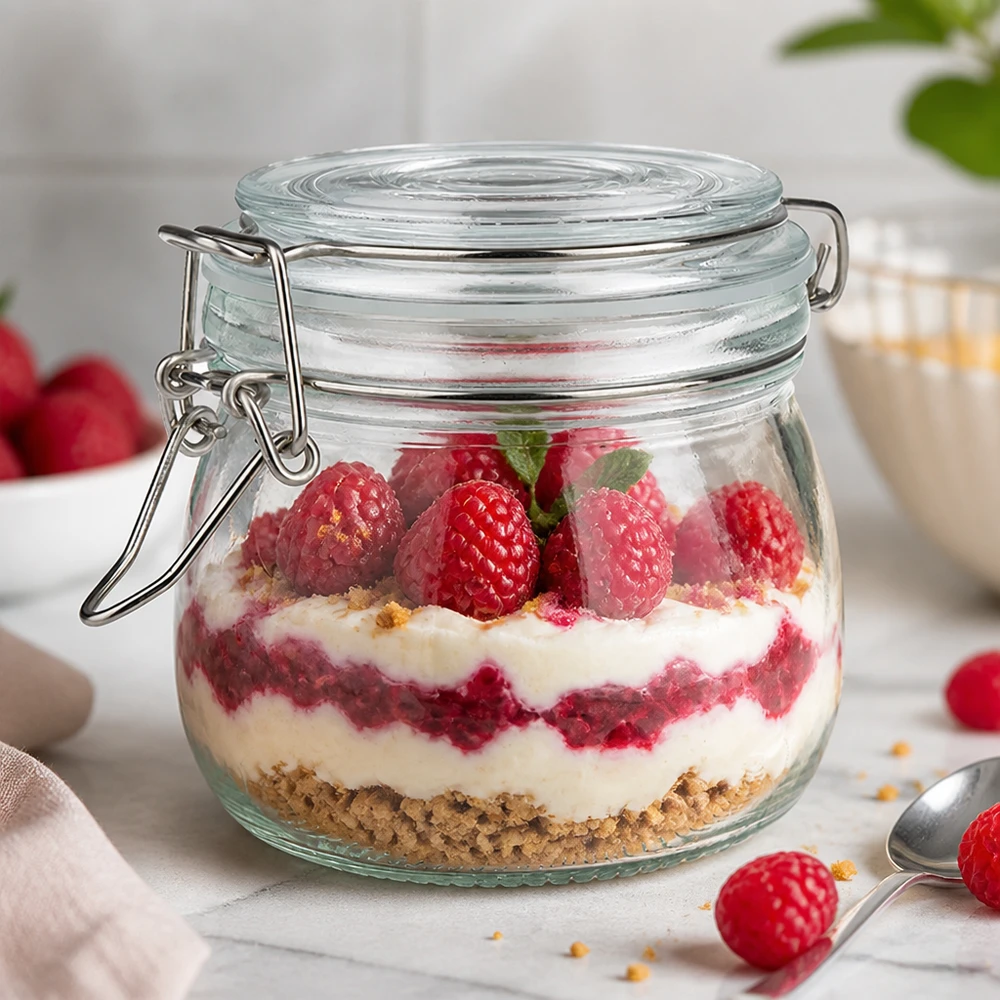500ml Vorratsglas mit Bügelverschluss für professionelle Lebensmittellagerung im Fachhandel bei Pacadura