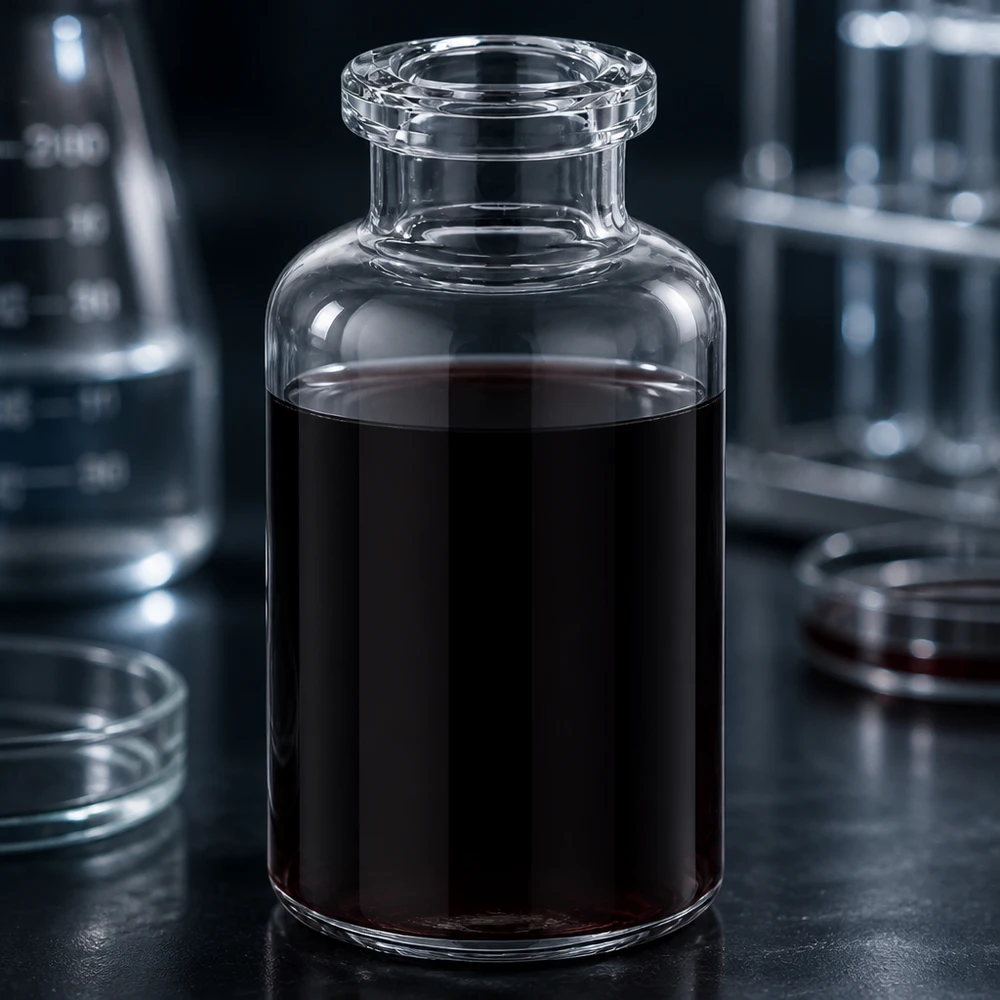 Injektionsflasche Klarglas 20ml für pharmazeutischen und gewerblichen Einsatz mit Dunkelfüllung