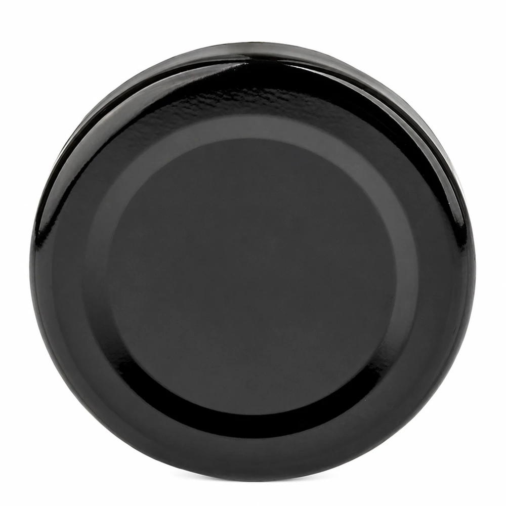 43mm TO43 BasicSeal Twist-Off-Deckel schwarz Metalldeckel für Gläser gewerblicher Einsatz Pacadura