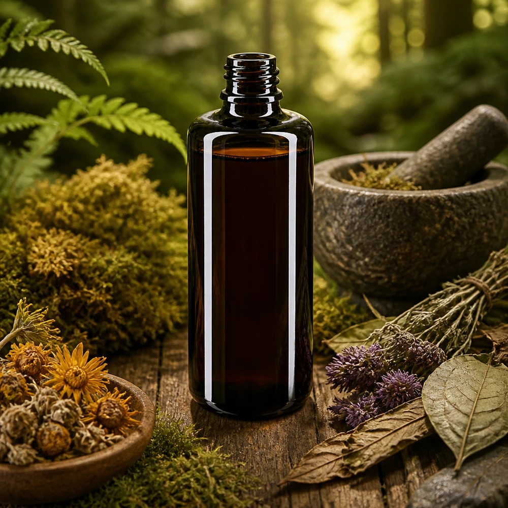 50ml Tropfflasche Orion aus Violettglas Miron für professionellen Einsatz in Kosmetik und Naturheilkunde