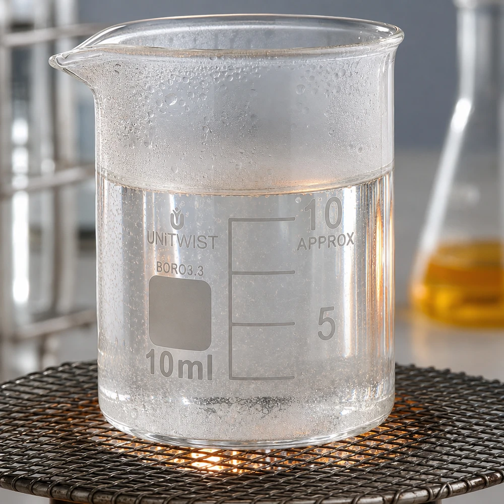 Becherglas 10ml Borosilikat 3.3 niedrige Form UNiTWIST für professionellen Laboreinsatz