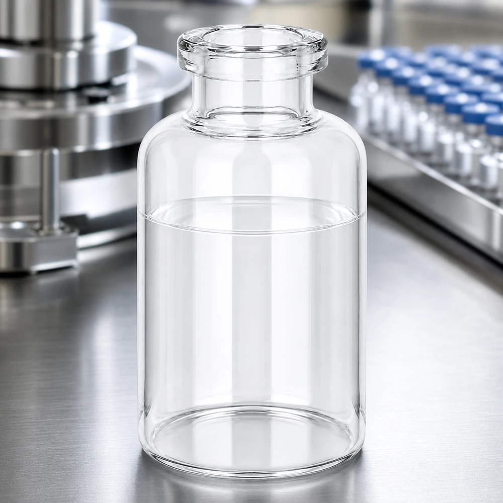 Injektionsflasche Klarglas 30ml für pharmazeutischen Einsatz im Großhandel bei Pacadura.de