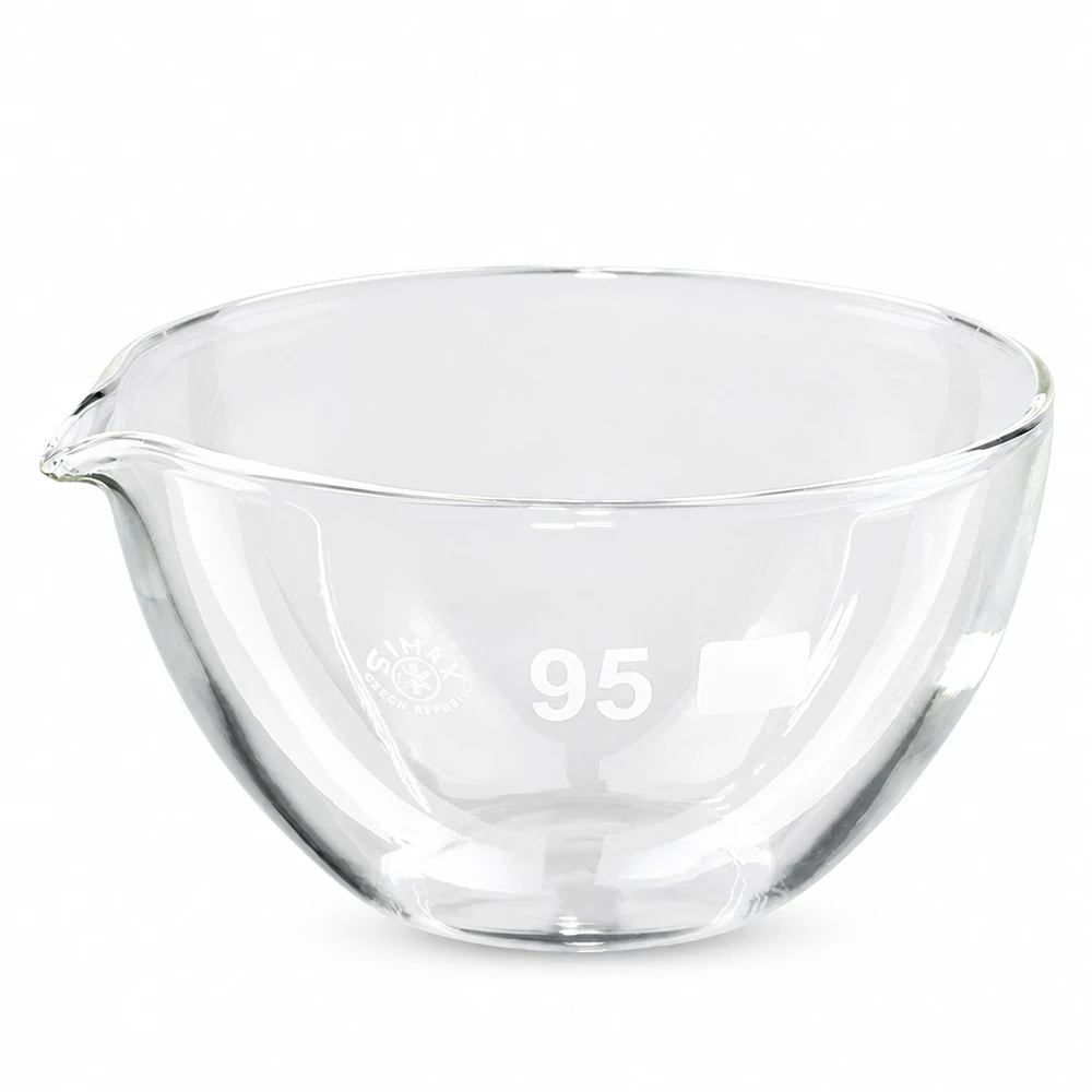170ml Abdampfschale mit Ausguss Borosilikat ø95mm 170ml Borosilikat Abdampfschale mit Ausguss ø95mm für professionellen Laboreinsatz bei Pacadura