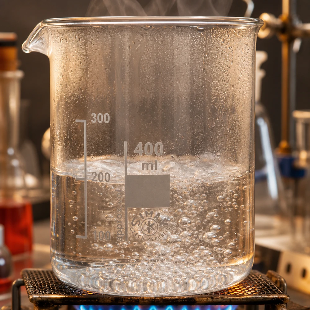 Becherglas 400ml aus Borosilikatglas niedrige Form für professionelle Laboranwendungen und gewerblichen Einsatz
