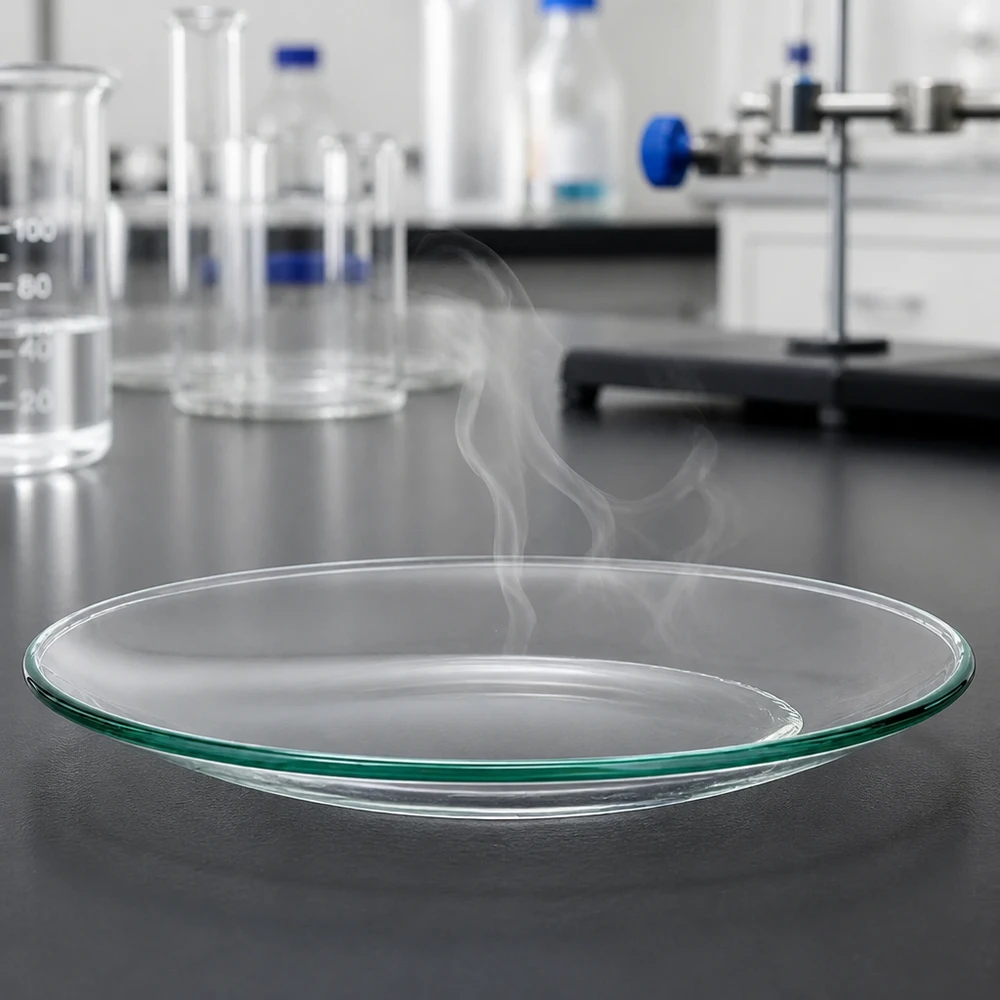 Uhrglasschale ø110 mm Uhrglasschale Borosilikatglas Ø 110mm für Labor Abdampfen Kristallisation professioneller Einsatz Gewerbetreibende