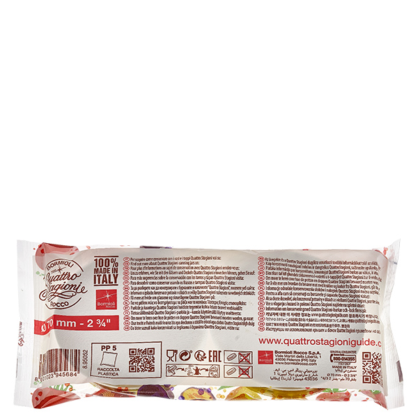 Schraubverschluss "Quattro Stagioni" gold QS70mm