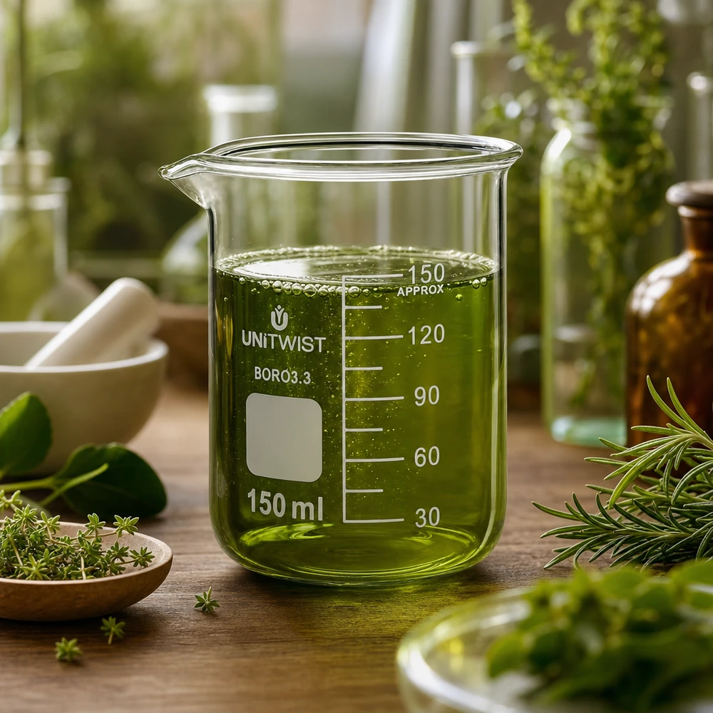 Becherglas 150ml Borosilikat niedrige Form UNiTwist für professionellen Laboreinsatz im Fachhandel