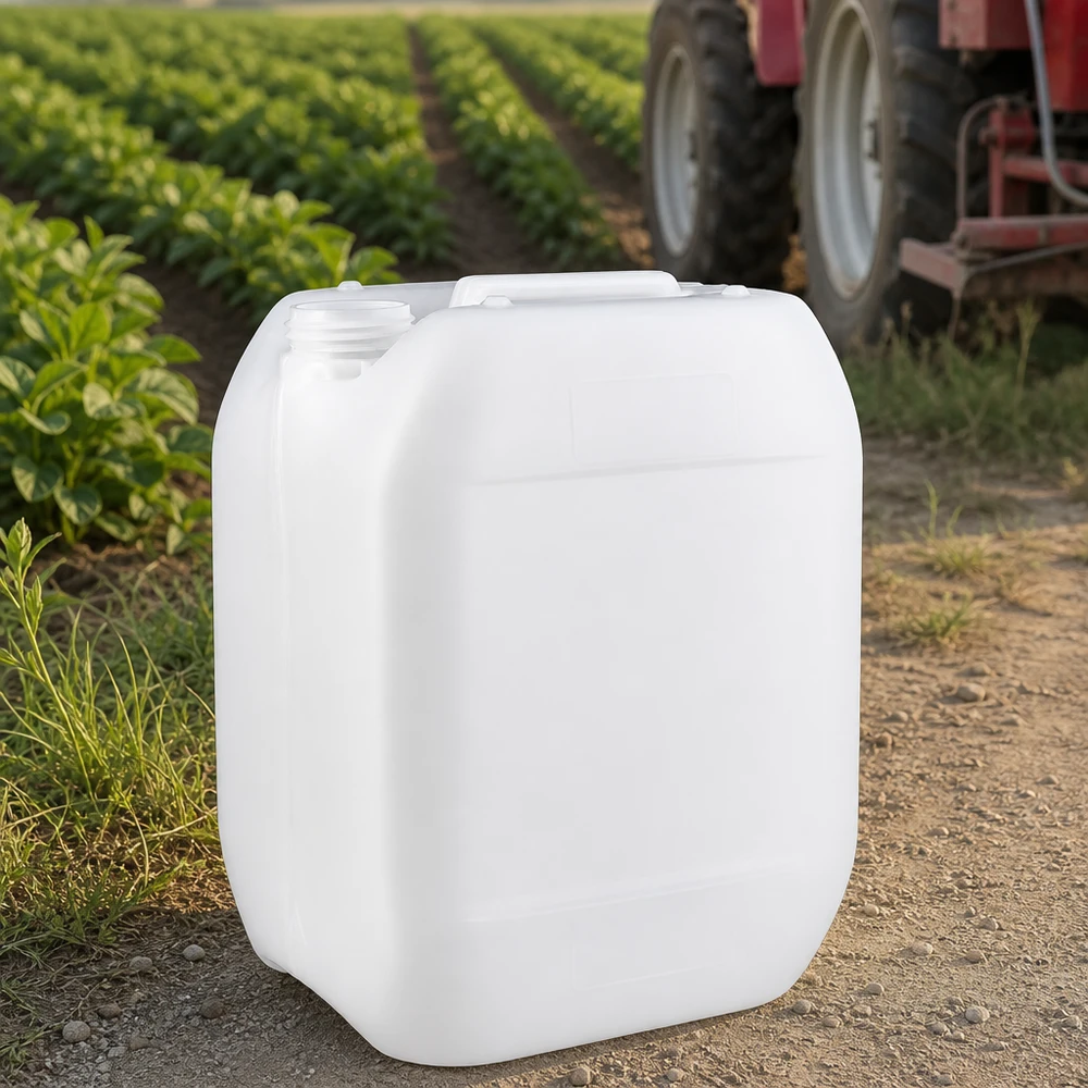 Kanister 10 Liter ohne Verschluss Weißer 10-Liter-Kunststoffkanister ohne Verschluss für gewerblichen Einsatz in der Landwirtschaft