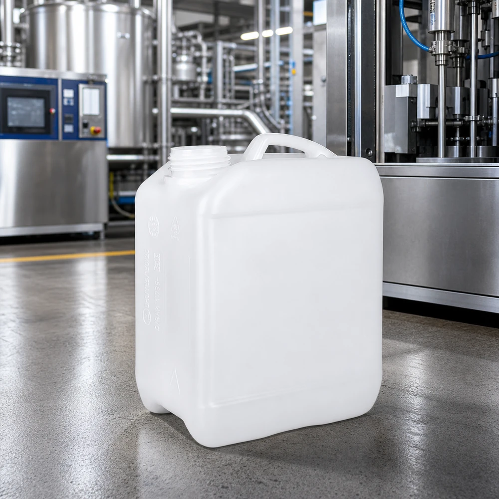 Kanister 2.5 Liter ohne Verschluss Weißer HDPE Kunststoffkanister 2,5 Liter ohne Verschluss für gewerblichen Einsatz Pacadura