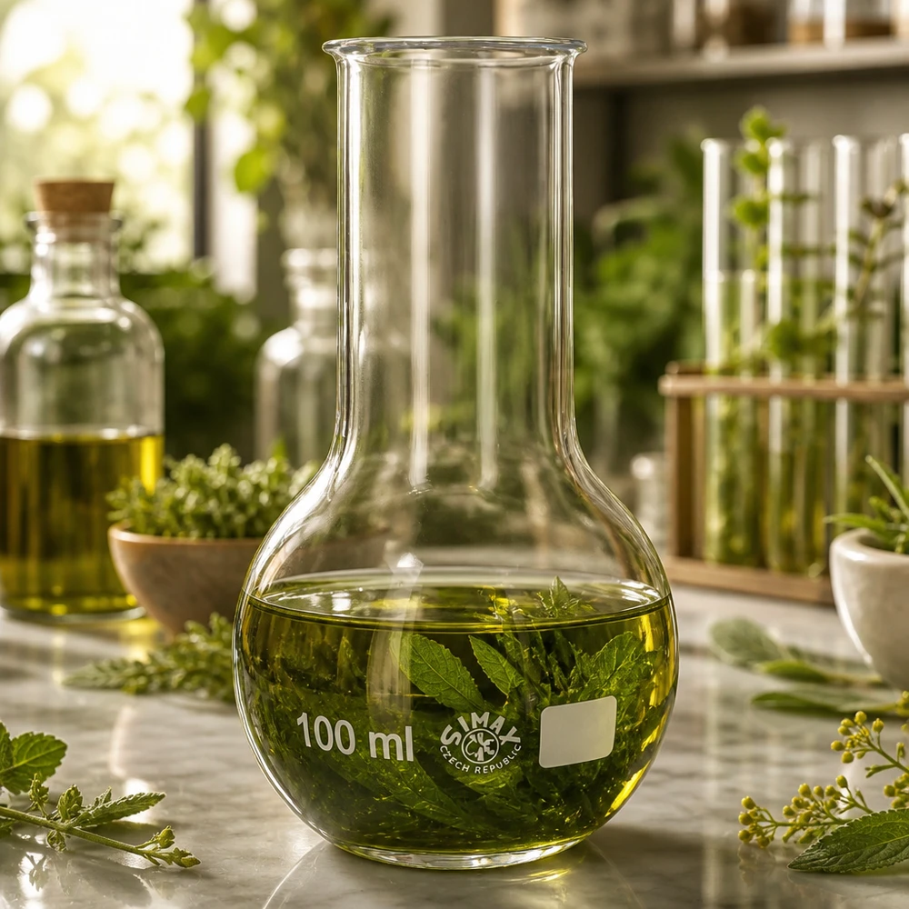 Stehkolben 100ml Weithals Borosilikatglas für professionelle Laboranwendungen und Destillation