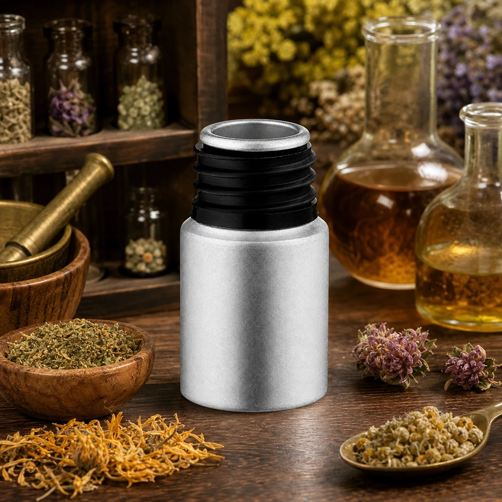 10ml gebeizter Aluminiumflaschenbehälter für professionelle Anwendung in Apotheke und Gewerbebetrieb