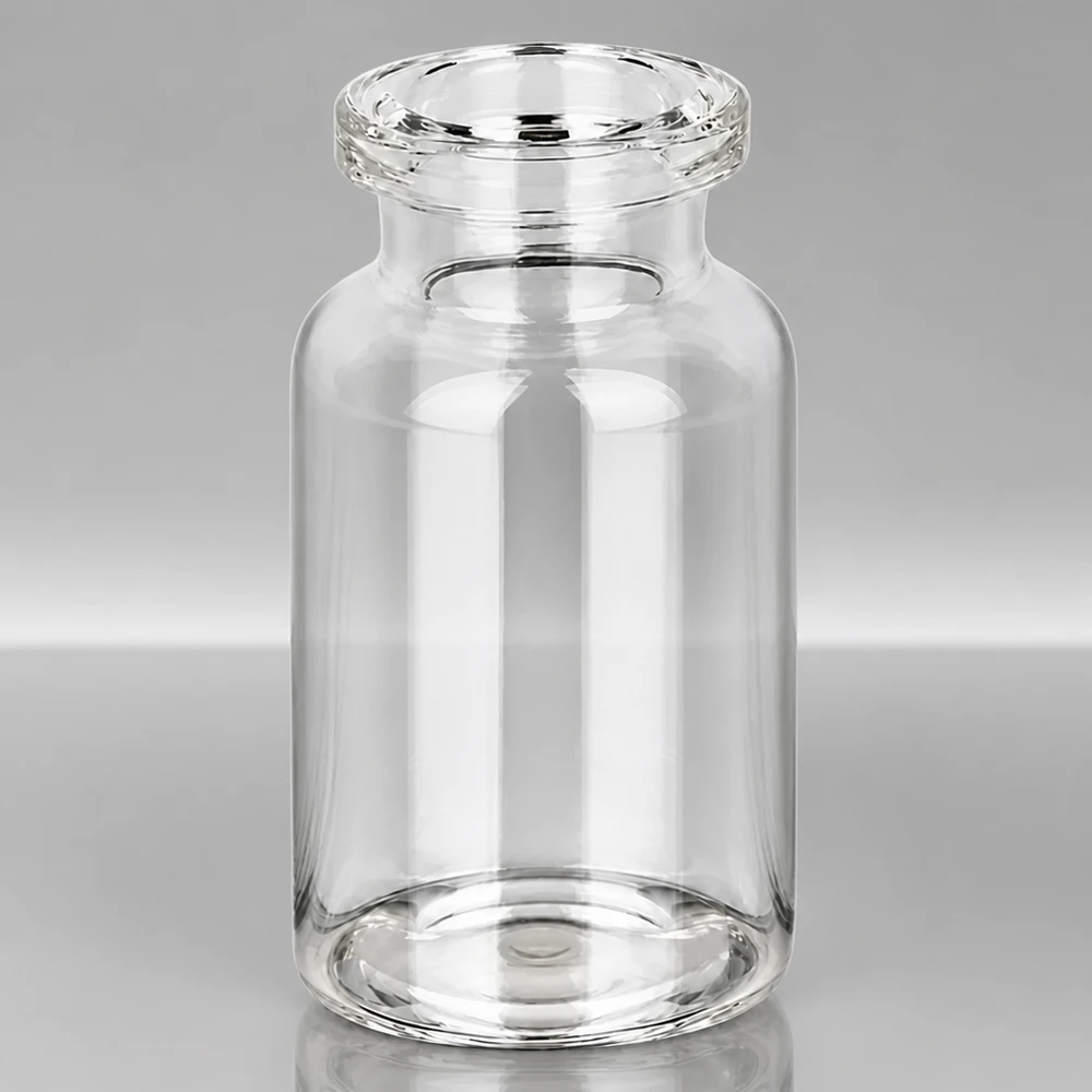 Injektionsflasche Klarglas 10ml Injektionsflasche Klarglas 10ml für pharmazeutischen Einsatz leer unbestückt Typ I Borosilikatglas