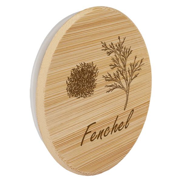 Holzdeckel "Fenchel" für WECK RR60