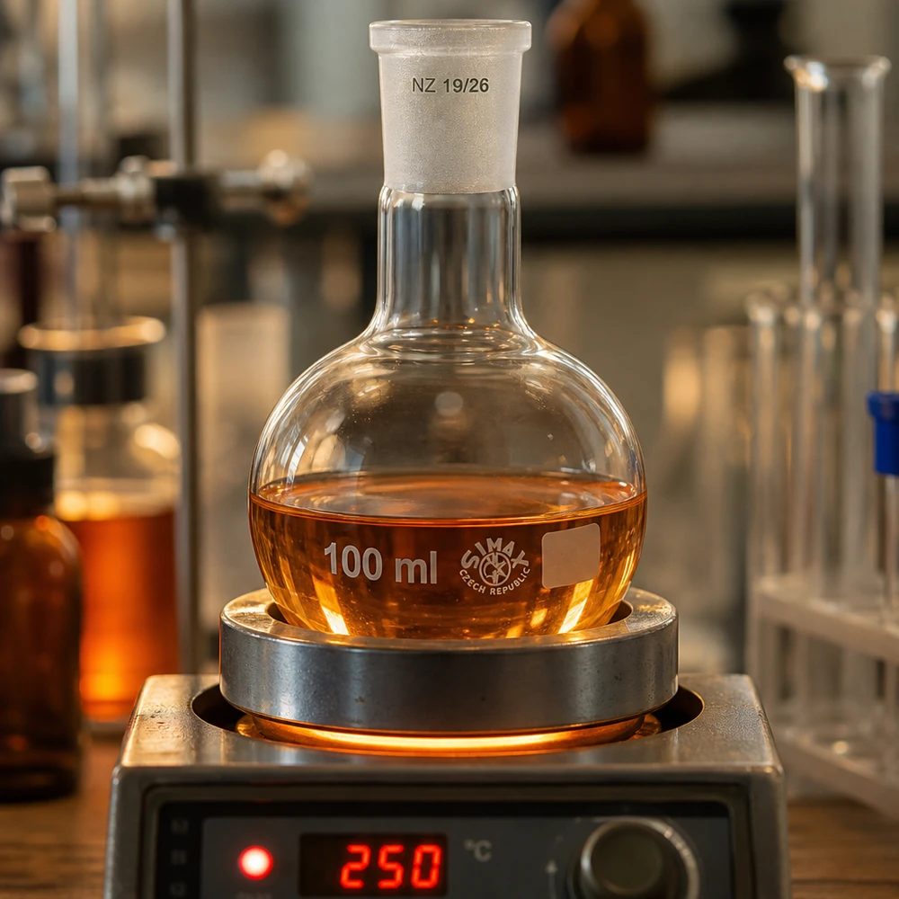 Stehkolben 100ml Borosilikatglas NS 19/26 Normschliff für professionelle Laboranwendungen bei Pacadura