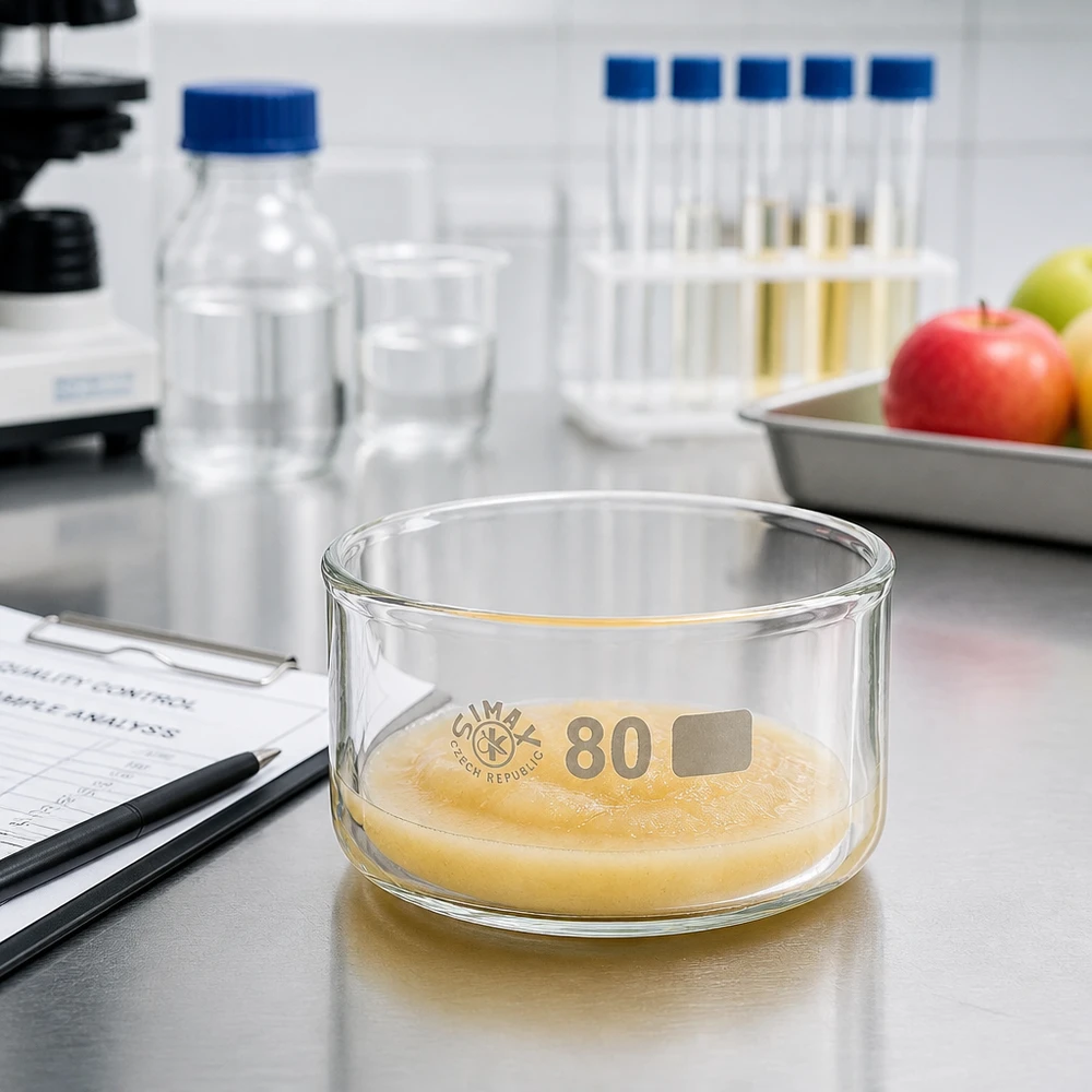 Kristallisierschale 150ml Borosilikatglas ø80mm ohne Ausguss für Labor und Qualitätskontrolle