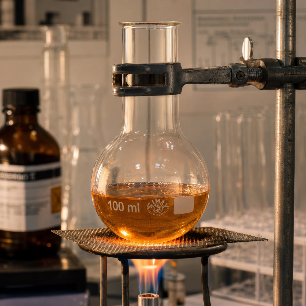 Stehkolben 100ml Weithals aus Borosilikatglas für professionelle Laboranwendungen bei Pacadura.de