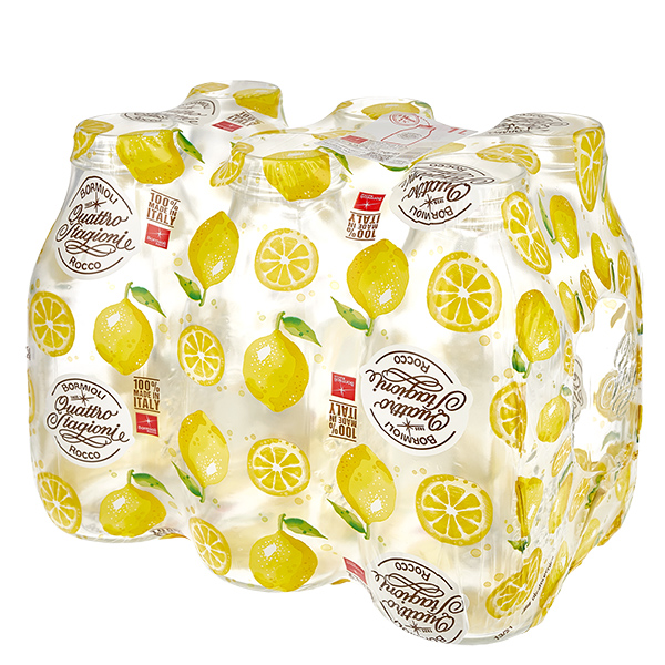 1000ml Glasflasche "Quattro Stagioni" QS56mm