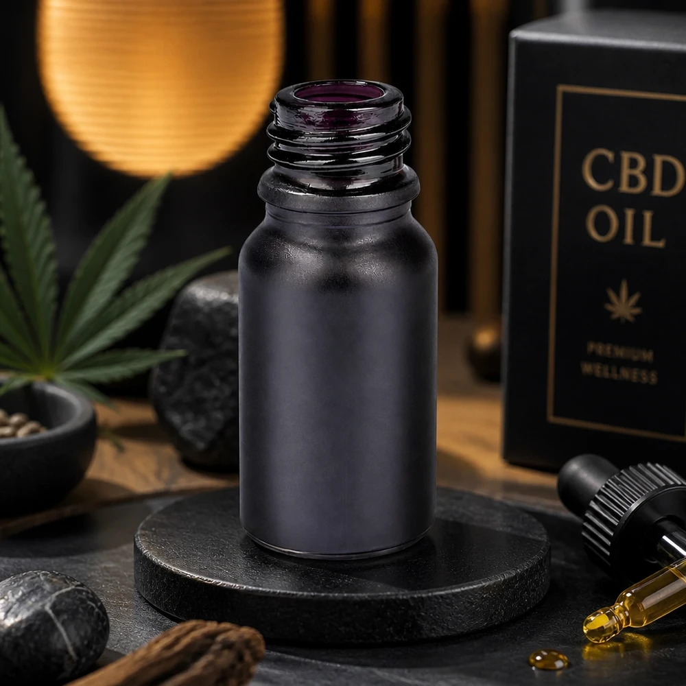10ml Apothekerflasche BlackLine UT18/10 UNiTWIST 10ml Apothekerflasche BlackLine UT18/10 UNiTWIST Violettglas für professionelle Anwendung Gewerbetreibende