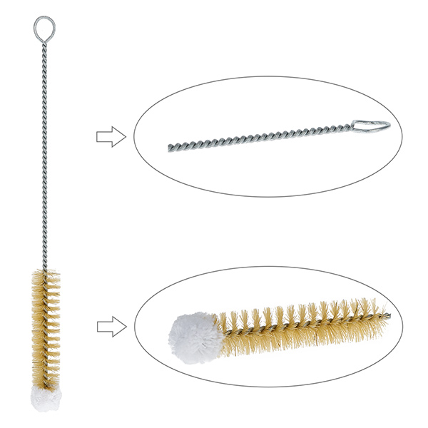 Reinigungsbürstchen rund mit Baumwollkopf ø16mm