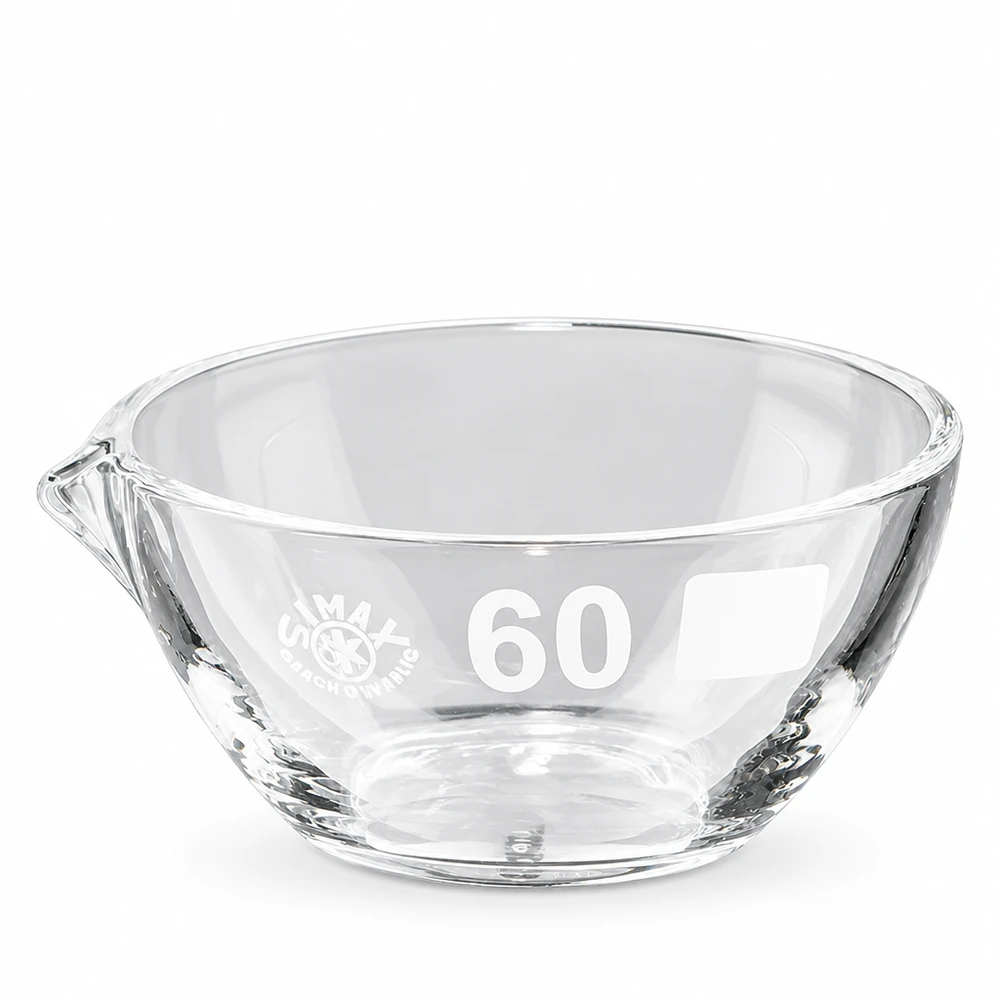 45ml Abdampfschale mit Ausguss Borosilikat ø60mm 45ml Abdampfschale Borosilikat mit Ausguss ø60mm für professionellen Laboreinsatz bei Pacadura.de