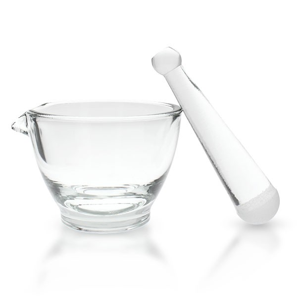 Mörser & Pistill  ø100mm, glatte Oberfläche